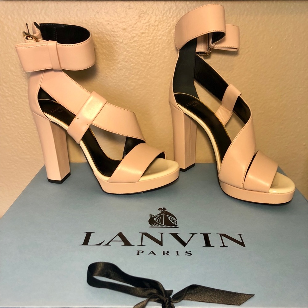 Lanvin Platform Sandals - Picture 5 of 7